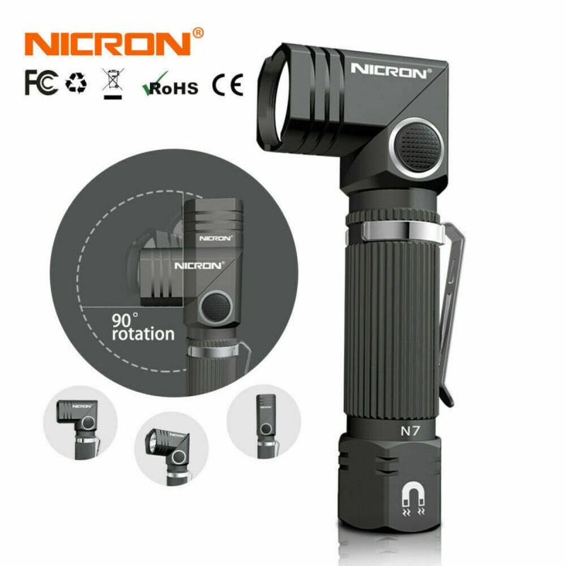 Nicron B007 USB充電 700lm LED 磁吸 工作燈 角燈 電筒 香港行貨 B74