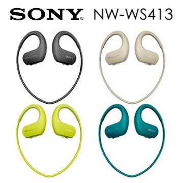 Sony 防水運動MP3播放器耳機 NW-WS413