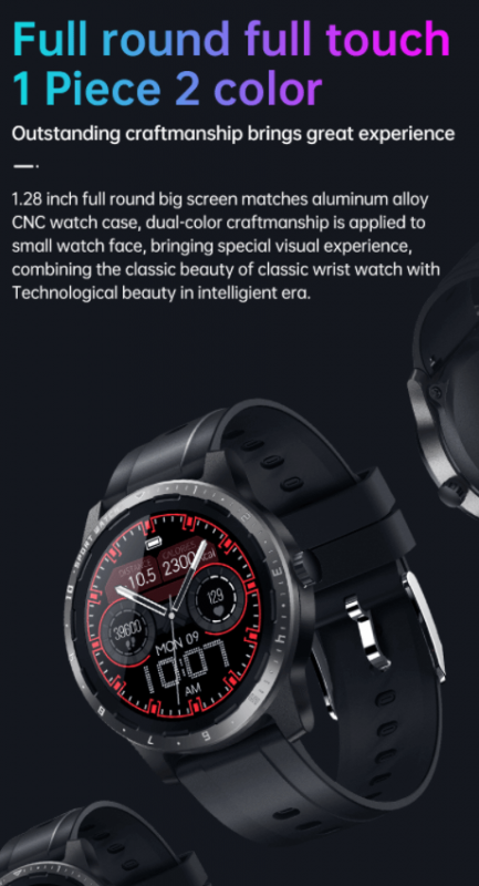 CAVO V200 鋁合金大屏幕智能手錶