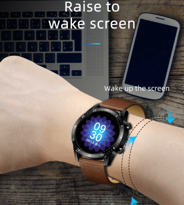 Spovan SW08 圓面螢幕防水智能手錶