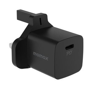 MOMAX OnePlug 20W 迷你PD快速充電器 (黑色) #UM25UKD