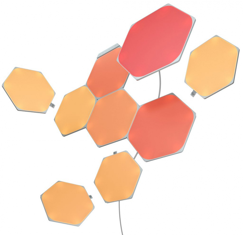 Nanoleaf Shapes Hexagons 智能拼裝照明燈Smarter Kit （9個六角形燈板)