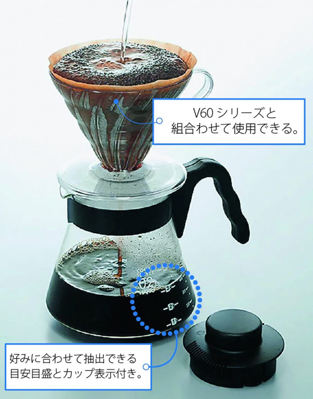 日版Hario V60耐熱玻璃 日本製咖啡壺 700ml【市集世界 - 日本市集】