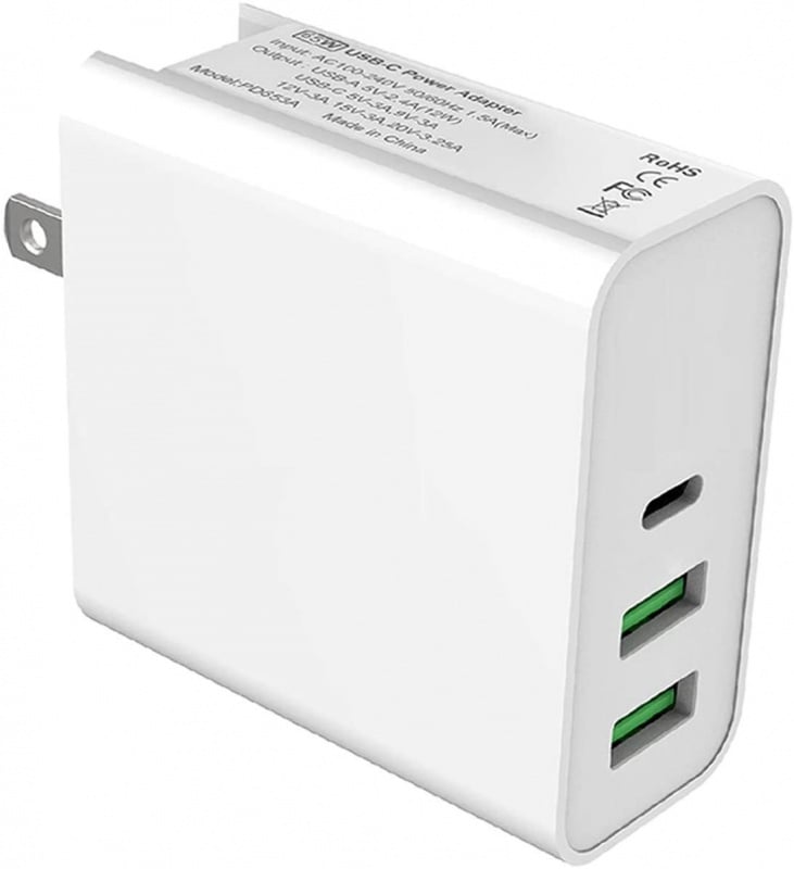 USB Type C 65W PD充電器 [白色]