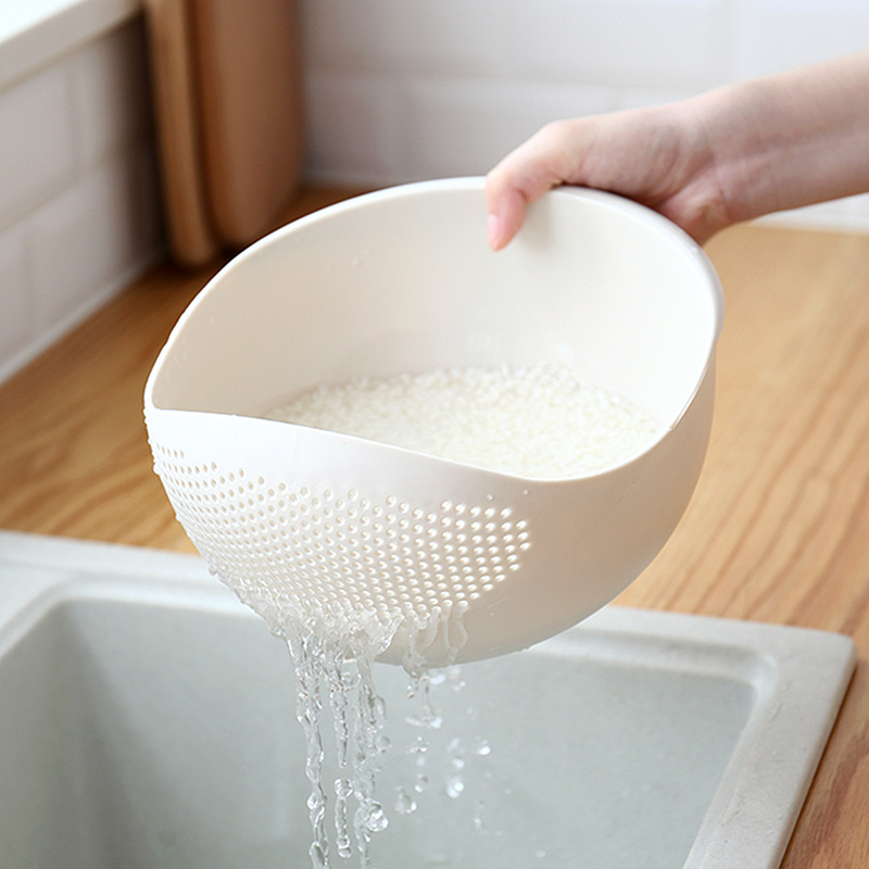 日系簡潔瀝水籃洗菜洗米籃