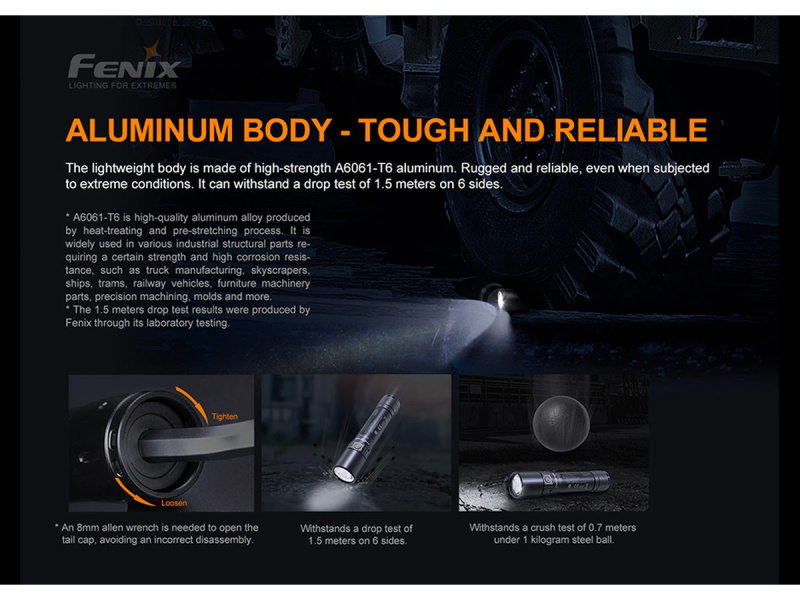 Fenix WF30RE 本安型 防爆 電筒 280lm LED 充電 電筒
