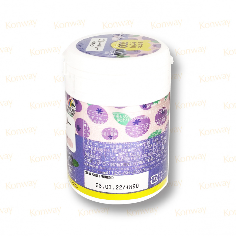 UNIMAT RIKEN - ZOO 藍莓+葉黃素 營養補充咀嚼片 (藍苺味) 150粒 (75日分)