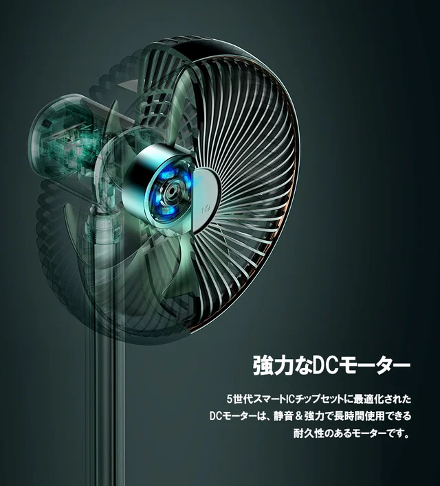 韓國 Lumena Fan Prime 7吋 多功能無線風扇