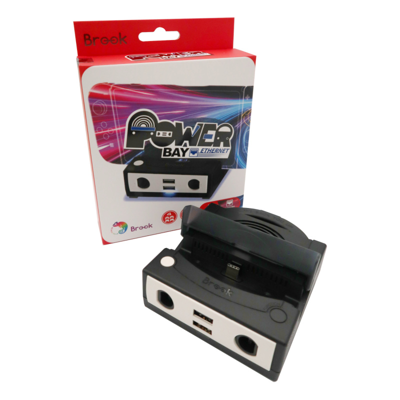 Brook Power Bay Ethernet 任天堂nintendo Switch Switch Lite 乙太網路埠有線lan 上網hdmi輸出快速充電基座支持有線gamecube控制器手制 支持任天堂明星大亂鬥