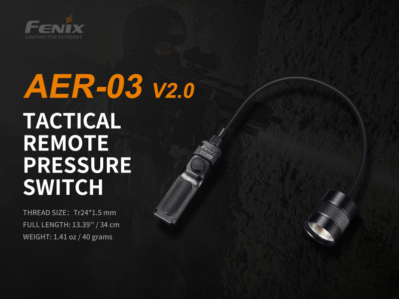 Fenix AER-03 v2.0 電筒 老鼠尾 戰術線控開關
