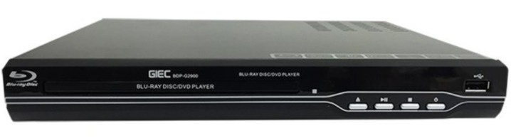 GIEC - 杰科 G2902 全區碼 2D藍光播放機 1080P Full HD 播放器 行貨