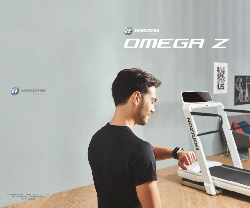 Horizon Omega Z 可摺疊跑步機- FitnessExpert