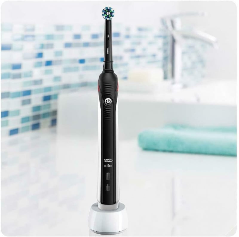 Oral-B PRO 2 2500 CrossAction Rechargeable Electric Toothbrush Black Edition 充電電動牙刷 - 黑色 (連1支刷頭)