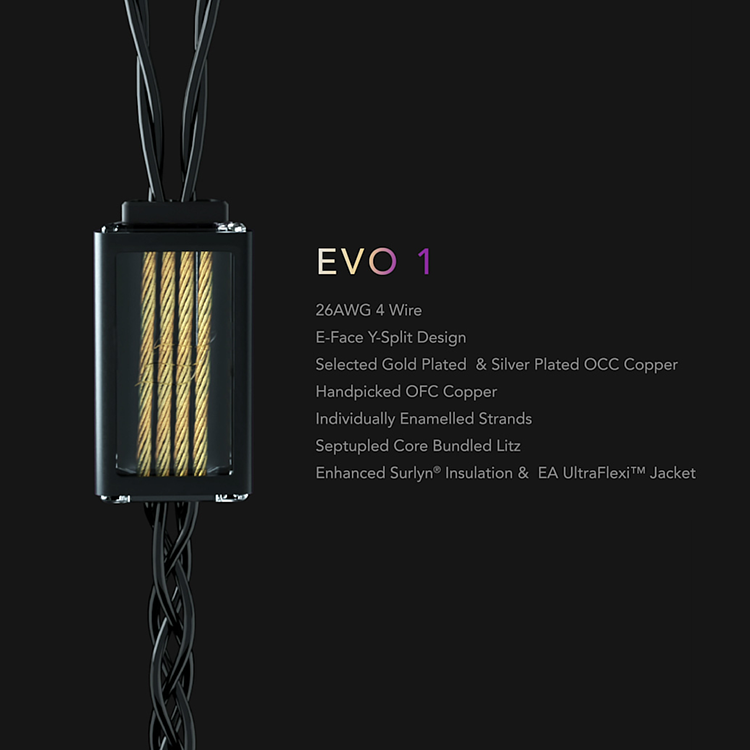 Effect Audio EVO 1 高級混編耳機升級線