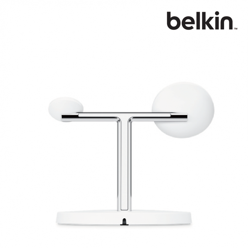 Belkin BOOST↑CHARGE PRO 三合一 MagSafe 無線充電器 -白色
