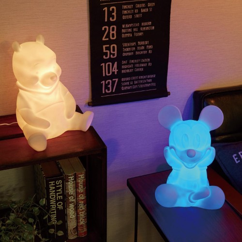 日本Disney 充電式LED變色燈 [2款]