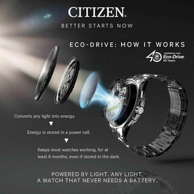 Citizen Eco-Drive BJ7006-64L 光動能 男裝手錶