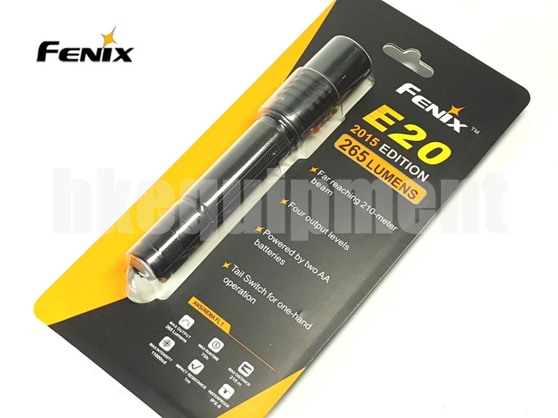 Fenix E20 CREE XP-E2 LED - 265lm 2x AA 電筒