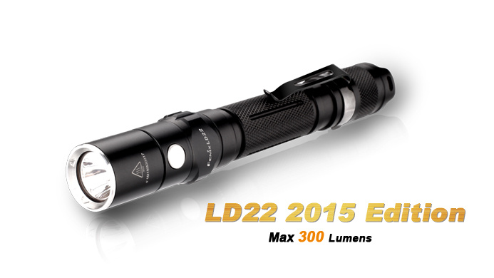 Fenix LD22 300lm 2x AA LED 電筒