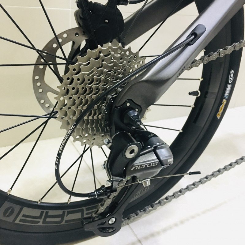 2021 Titanium JAVA ARIA FOLDING BIKE SHIMANO 18 Speed Carbon Fiber 碳纖維摺 ...