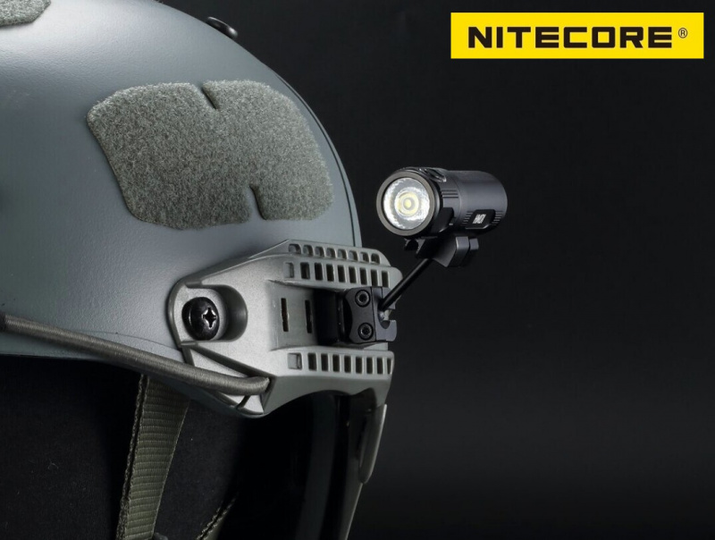 Nitecore HM01 360°調節 CR123A LED 頭盔燈