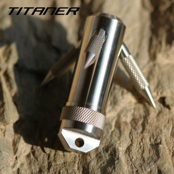 Titaner 可拆式鈦金屬鈎 / 防水筒 / 錨鈎