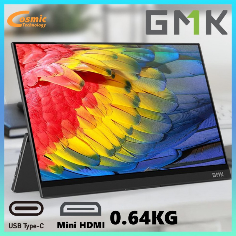 GMK Xpanel 14" 4K UHD 便攜式觸控顯示器