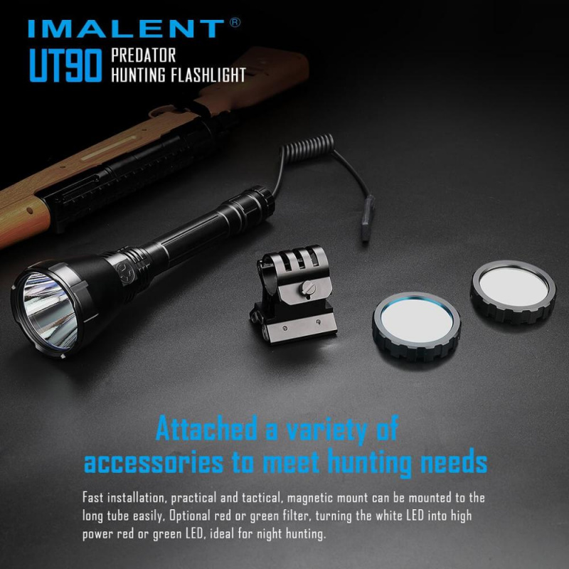 IMALENT UT90 SBT90.2 4800lm 1308米 電筒 USB充電