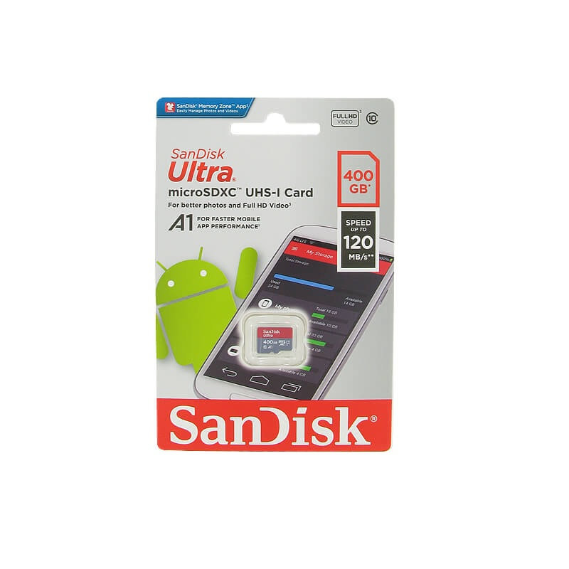 SanDisk Ultra MicroSDXC A1 400GB 100MB/s[記憶卡] 【香港行貨保養】
