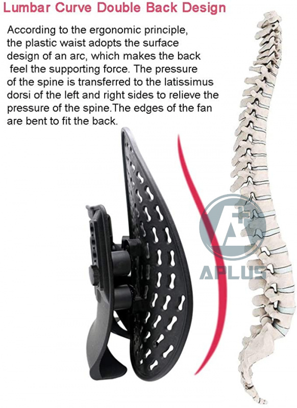 APLUS - 護脊雙翼背墊 |人體工學背墊 |護腰 | 改善坐姿|腰墊