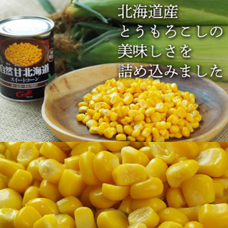 日版Cradle 北海道 天然甜非基因改造粟米粒 罐頭 230g【市集世界 - 日本市集】