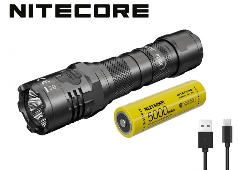 {MPower} Nitecore P20iX USB 充電 美國名廠 Cree XP-L2 V6 LED 4000 流明 LED Flashlight 電筒 - 原裝行貨
