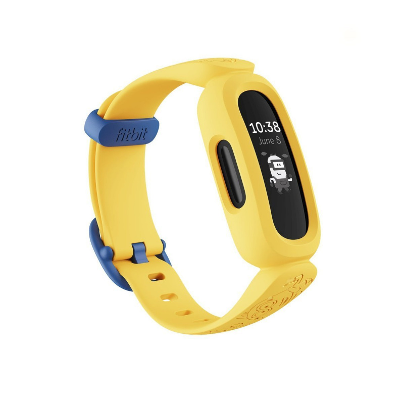 Fitbit Ace 3 兒童智能運動手環 - 迷你兵團黃色特別版 (FB419BKYW/L)