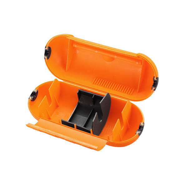 英國Masterplug - IP44防塵防水盒1位拖板適用 橙色 SPTO 戶外防風雨