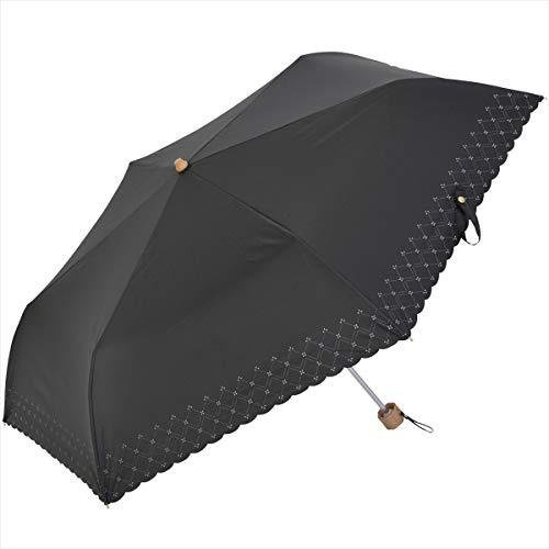 NIFTY COLORS - 日本遮光花邊蕾絲碳輕量迷你雨傘（縮骨遮）