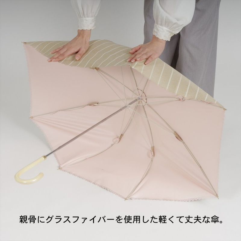 NIFTY COLORS - 日本遮光花邊可愛貓咪長傘