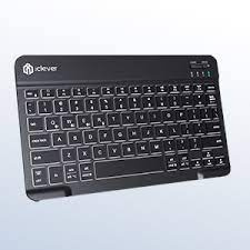 iClever LED背光超薄靜音藍牙鍵盤 IC-BK04