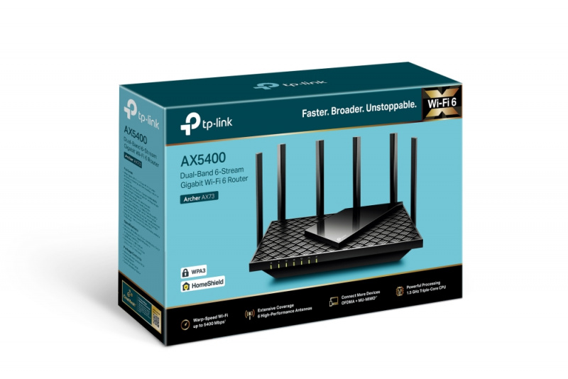 TP-Link AX5400 雙頻 Wi-Fi 6 路由器 (Archer AX73) ( 免運費 )