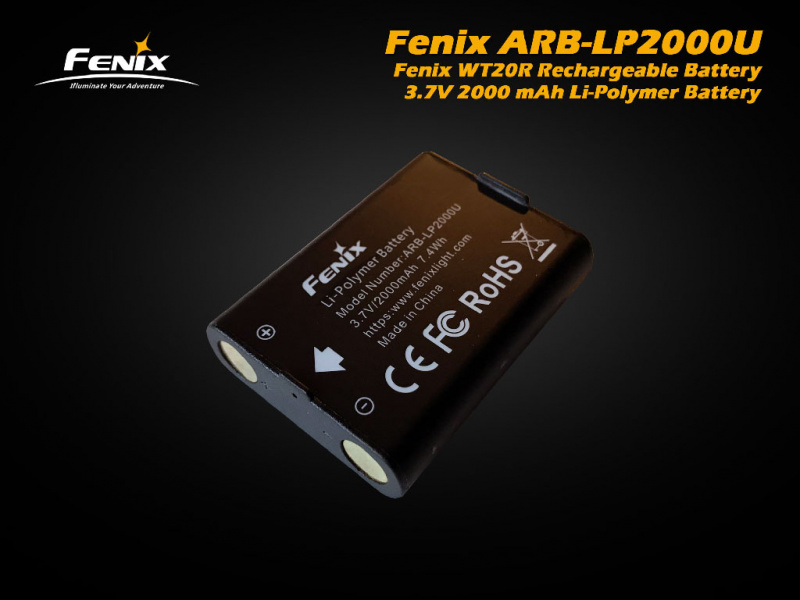Fenix WT20R 2000mAh 原裝電池