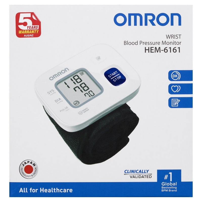 Omron HEM-6161 手腕式血壓計