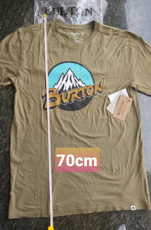 Burton Men's Retro Mountain Short Sleeve T-Shirt - 100% Organic Cotton, Graphic Tee - View #13