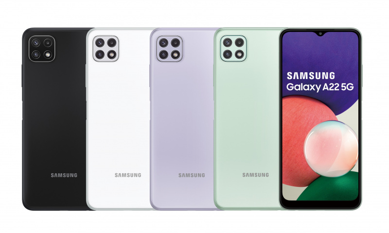 三星 Galaxy A22 5G 6GB+128GB 智能手機 [4色]