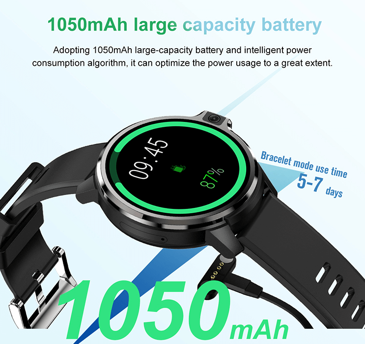 Domiwear DM30 4G人臉識別Android智能手錶