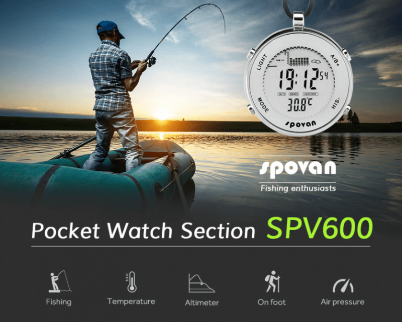 Spovan SPV600 智能釣魚釣點壓力監測計