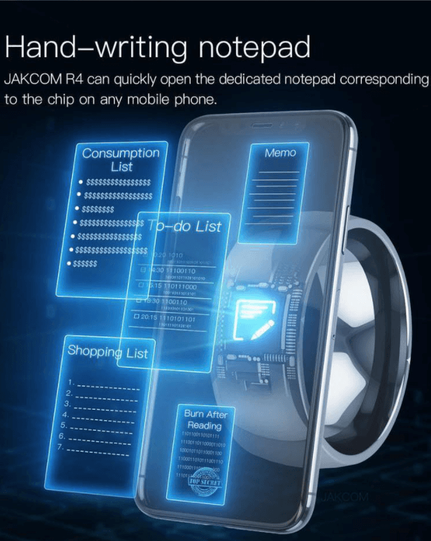 JAKCOM R4 NFC智能戒指