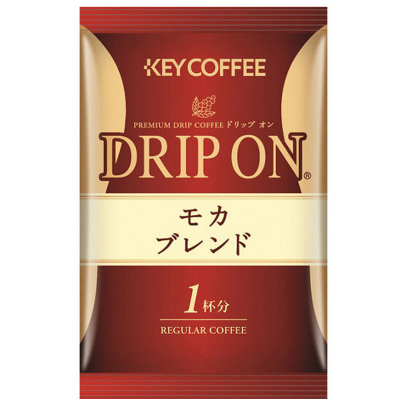 日版KeyCoffee 濾掛滴漏咖啡 摩卡混合 8g x10杯【市集世界 - 日本市集】