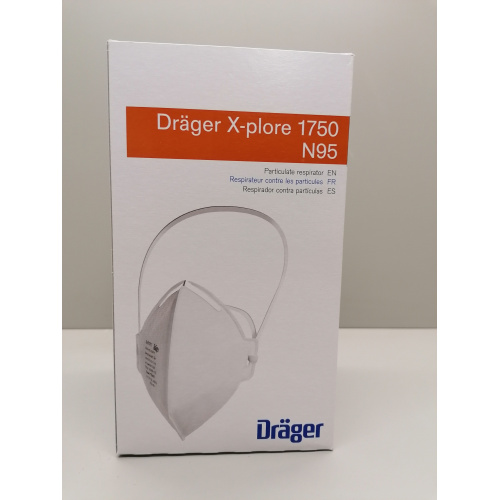 Dräger X-plore 1750 N95 呼吸器 (20個 / 盒) Draeger