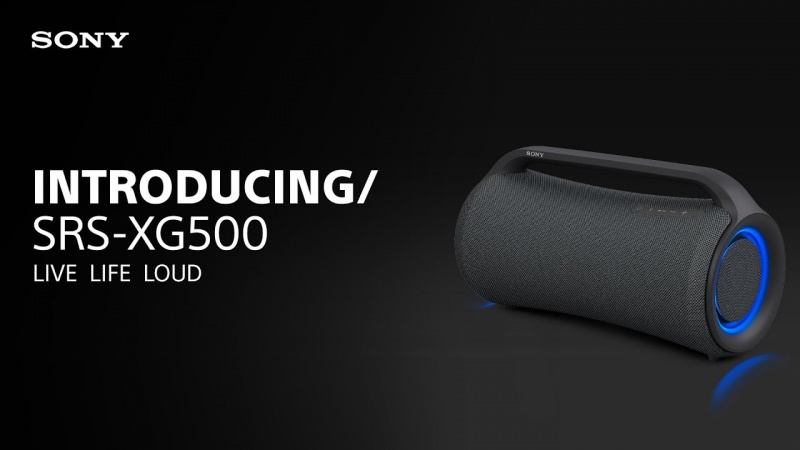 Sony XG500 X 系列便攜式無線藍牙音箱