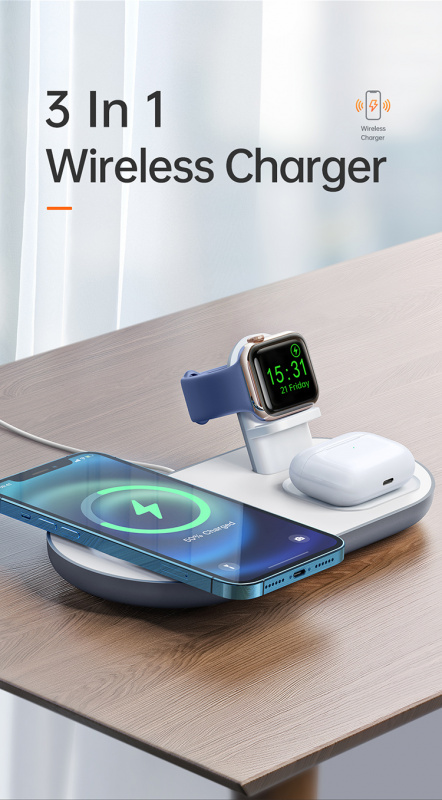 Mcdodo 3 in 1 magsafe Wireless Charger CH-706