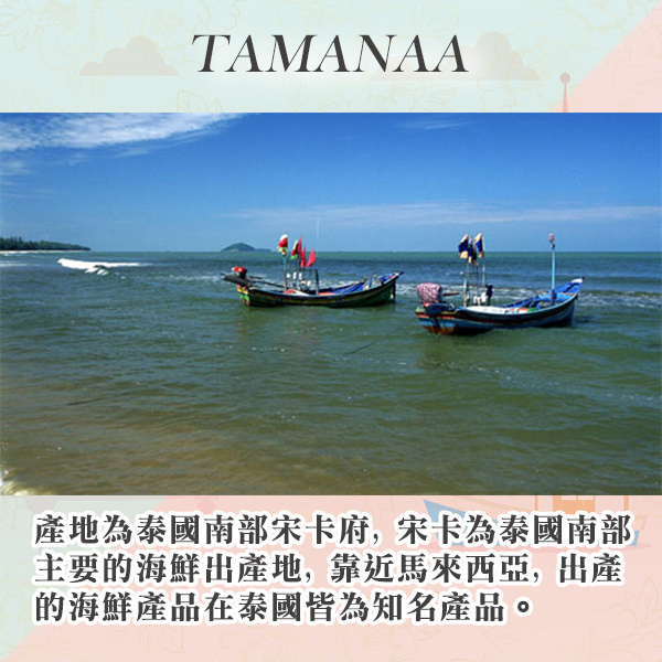 TAMANAA - 泰國烤風琴魷魚絲 40g